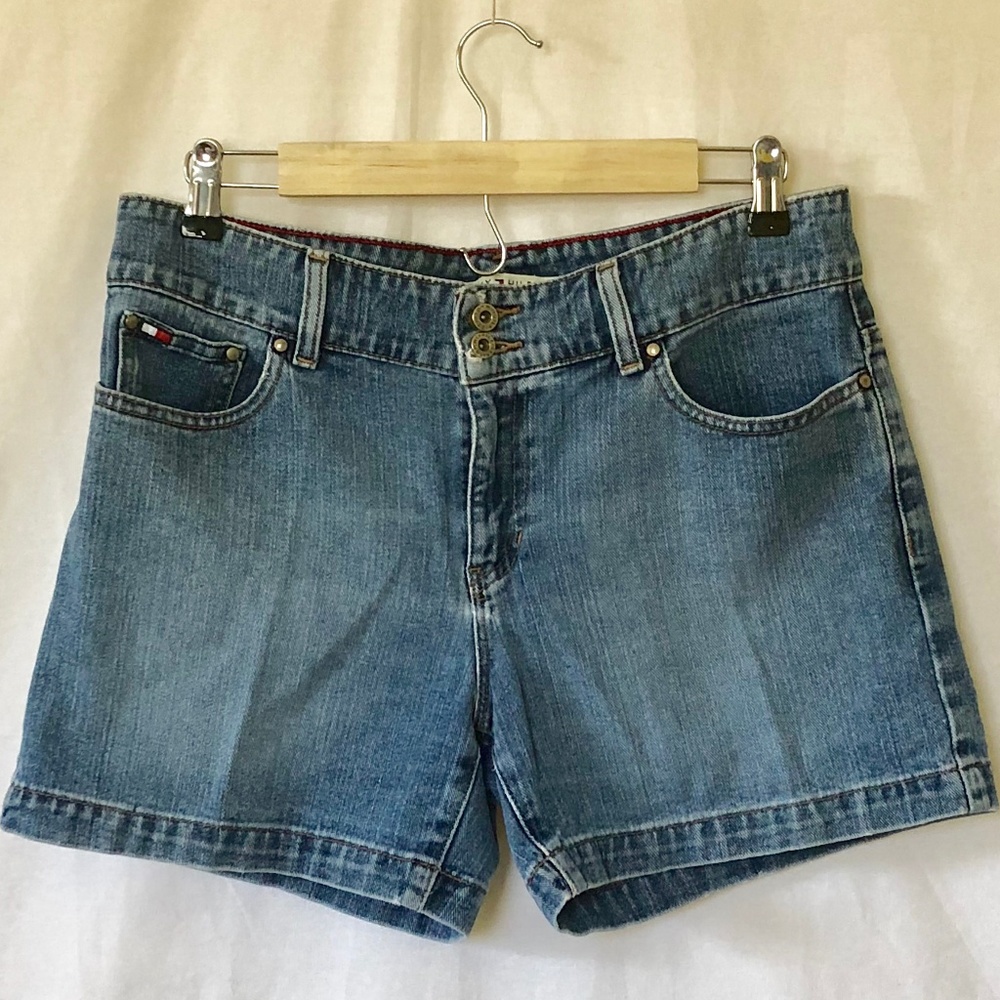 Tommy Hilfiger Vintage High Rise Denim Shorts